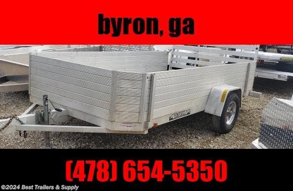 2016 Aluma 7712H BT SR single axle trailer mag wheels available in Byron, GA