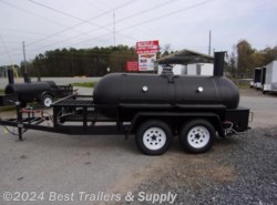 2021 Bubba Grills 500R612 Reverse Flow BBQ smoker trailer