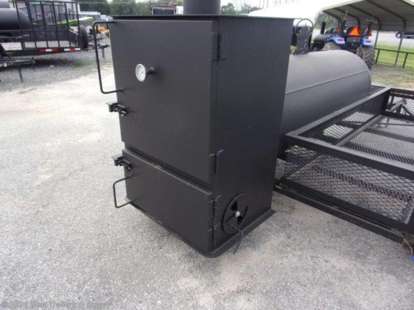 2021 Bubba Grills 250R510 Reverse Flow BBQ smoker trailer consession available in Byron, GA