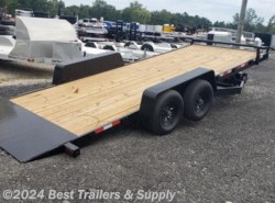 2024 Down 2 Earth 82x20 10k Power Tilt Wood Deck car hauler equipmen