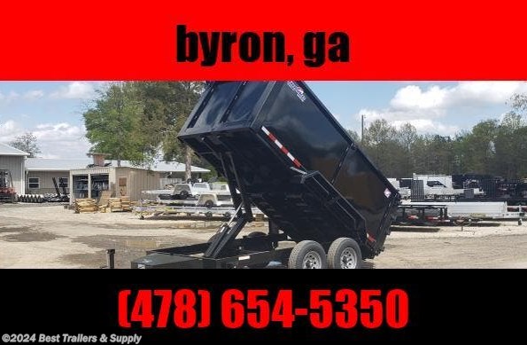 2024 Hawke 6x12 hawke series dump trailer 10k 4 FT HIGH SIDE available in Byron, GA