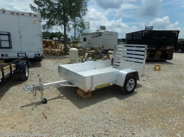 2025 Aluma 638 SR 5x8 aluminum trailer atv utv motor cycle available in Byron, GA