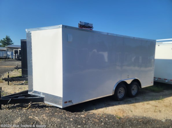 2024 Nationcraft 8x16 enclosed cargo trailer economy series available in Byron, GA