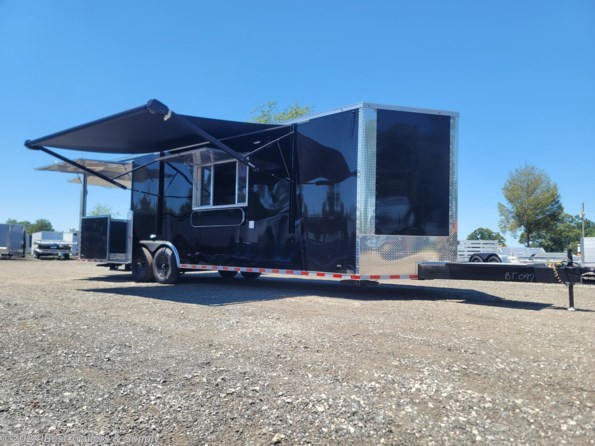 2024 Elite Trailers 8.5 x 28 bbq porch turn key concession trailer available in Byron, GA