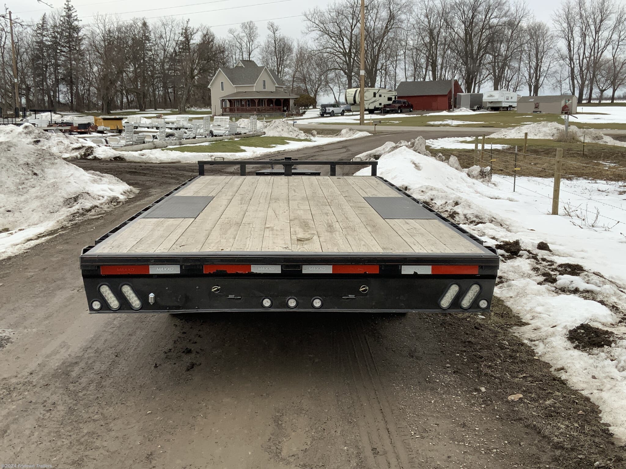 8x20 Deckover/Flat Deck Trailer for sale | Used MAXXD DOX | TrailersUSA