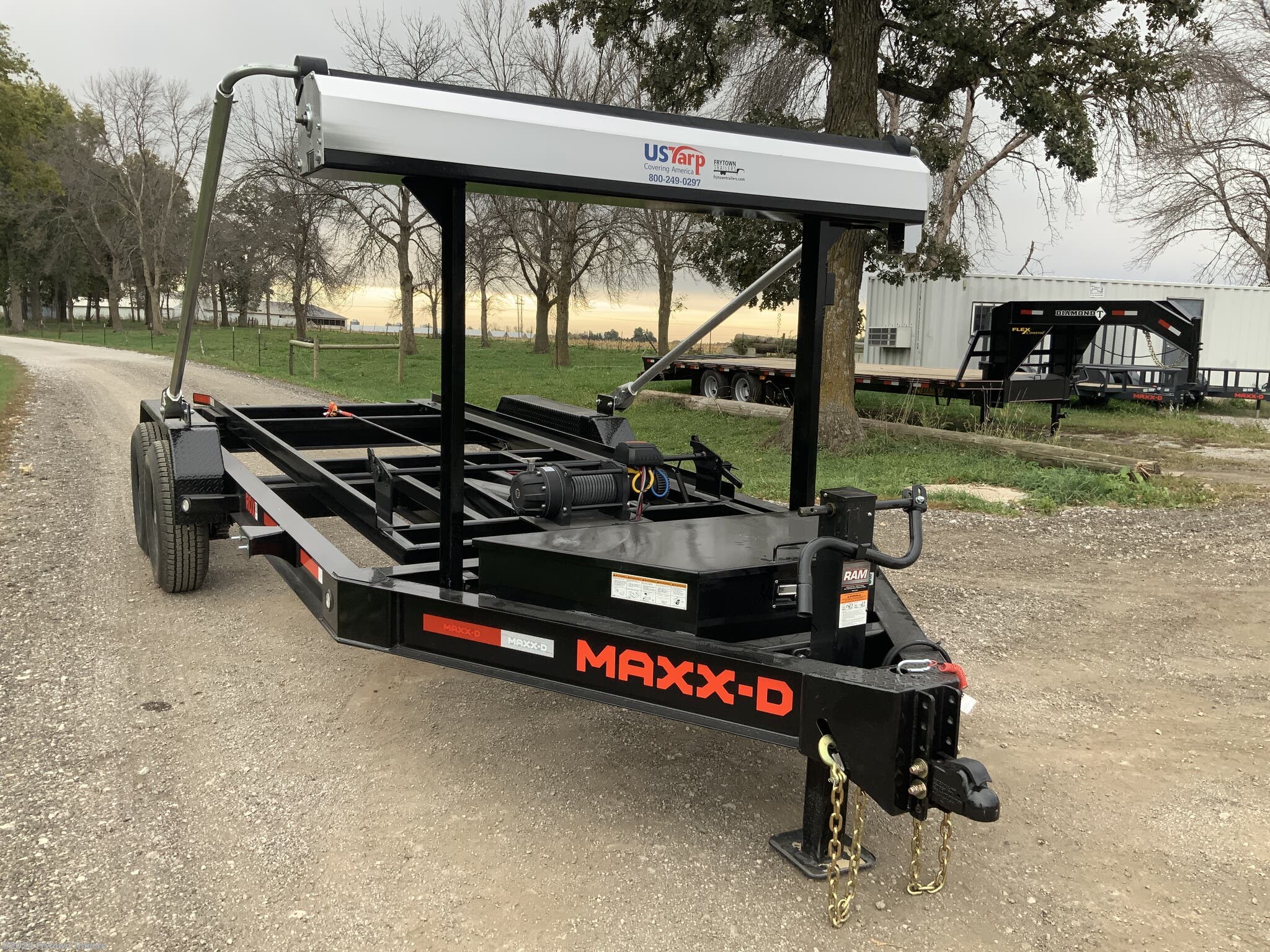 6x14 Roll Off Trailer For Sale New Maxxd Rox Trailersusa 3909