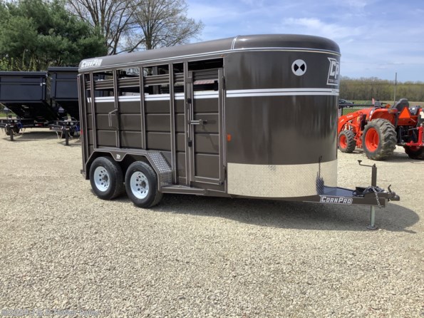 2024 CornPro 14' Stock Trailer 7K GVWR available in Orrville, OH