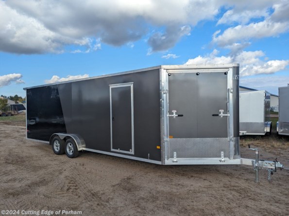 2023 EZ-Hauler 7.5x29 aluminum snowmobile trailer available in Perham, MN