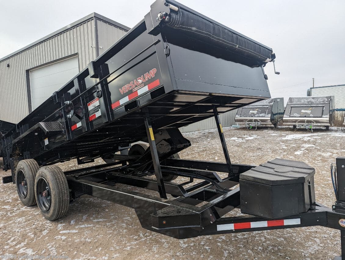 7x16 Dump Trailer for sale New Midsota HV HV16 versa dump TrailersUSA