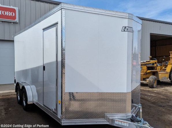 2024 EZ-Hauler 7.5x16 aluminum enclosed trailer available in Perham, MN