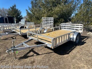 2024 Mission Trailers MU 80x14 side ramp, bi fold tailgate available in Perham, MN