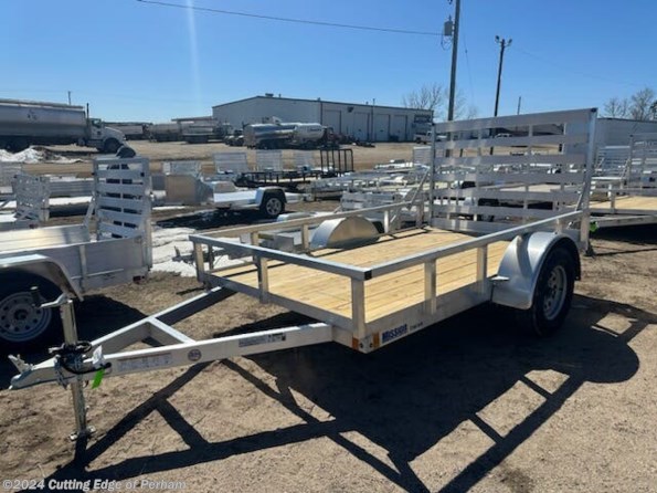 2024 Mission Trailers 6x10 aluminum utility trailer available in Perham, MN