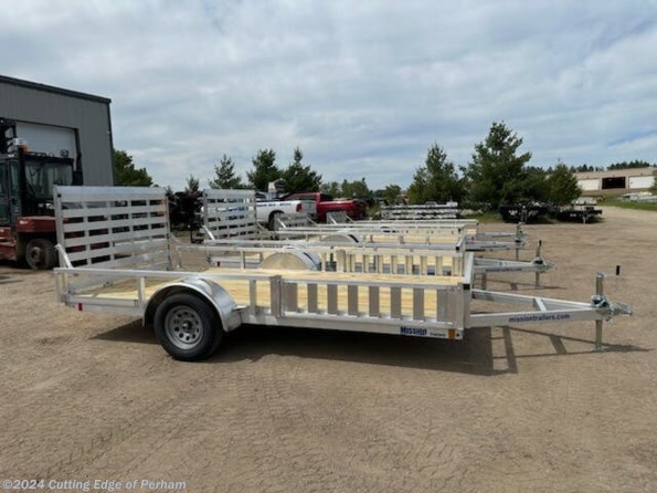 2024 Mission Trailers MU 80x14 Side Ramp ST available in Perham, MN