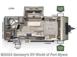  New 2022 Forest River Flagstaff Micro Lite 22FBS available in Fort Myers, Florida