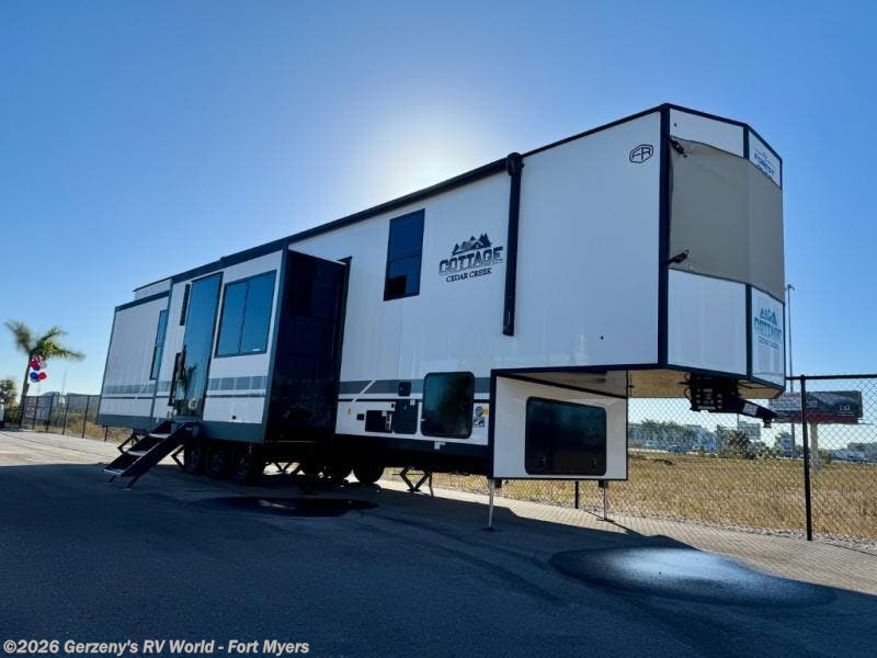 New 2026 Forest River Cedar Creek Cottage Fifth Wheels 413FWC available in Fort Myers, Florida