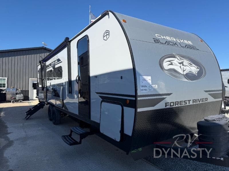 New 2026 Forest River Cherokee Grey Wolf Black Label 24RRTBL available in Bunker Hill, Indiana