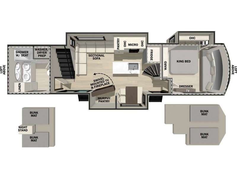 New 2026 Forest River Cedar Creek Cottage 40CBK available in Bunker Hill, Indiana