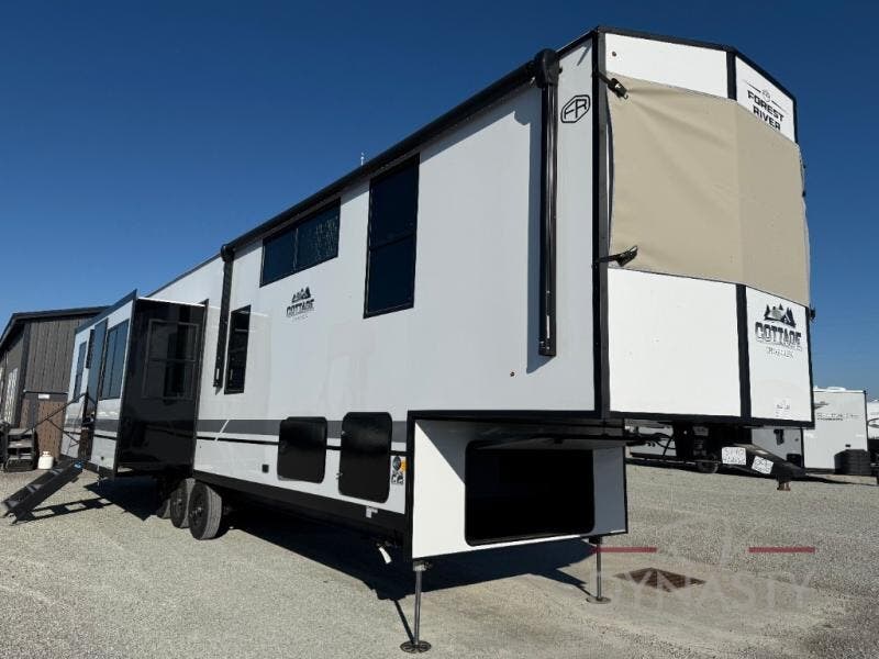 New 2026 Forest River Cedar Creek Cottage Fifth Wheels 412FWC available in Bunker Hill, Indiana