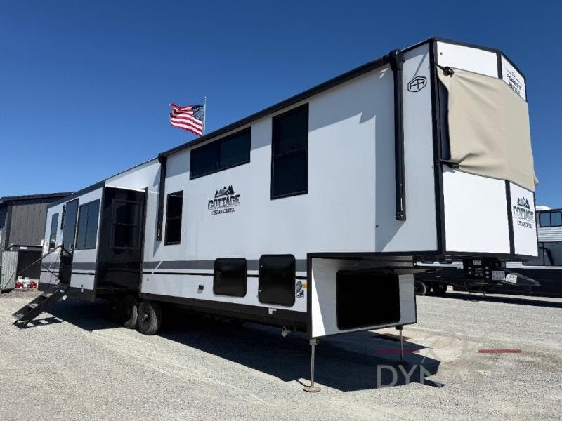 New 2026 Forest River Cedar Creek Cottage Fifth Wheels 412FWC available in Bunker Hill, Indiana