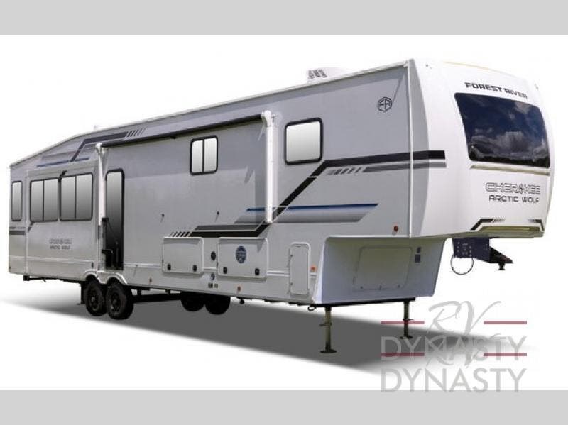 New 2026 Forest River Cherokee Arctic Wolf 387ML available in Bunker Hill, Indiana