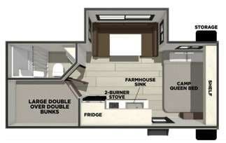 New 2027 East to West Della Terra 17BHS available in Bunker Hill, Indiana