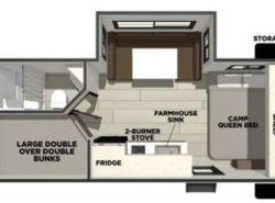 New 2027 East to West Della Terra 17BHS available in Bunker Hill, Indiana