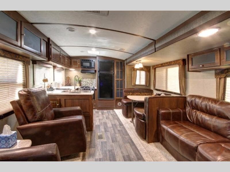 Used 2017 Keystone Premier Ultra Lite 29RKPR available in Bunker Hill, Indiana