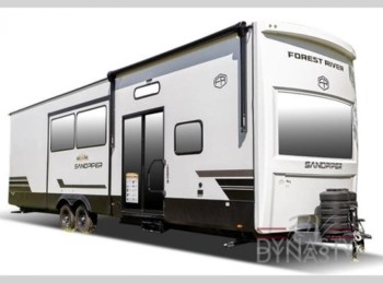 New 2027 Forest River Sandpiper Destination Trailers 411DBDL available in Bunker Hill, Indiana