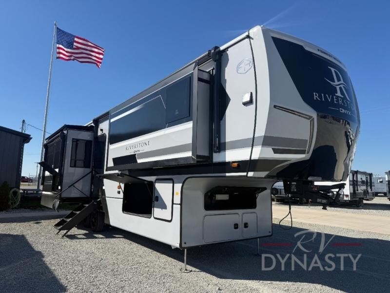 New 2027 Forest River RiverStone 38BMB available in Bunker Hill, Indiana