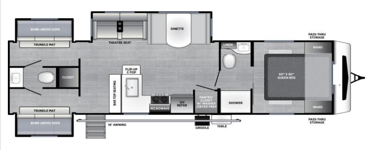 New 2027 Coachmen Freedom Express Ultra Lite 334BHJJ available in Bunker Hill, Indiana