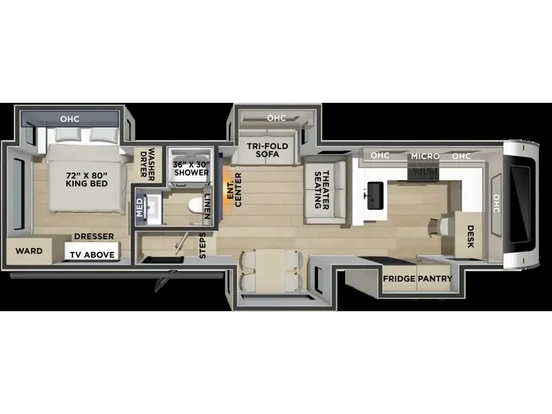 New 2027 Forest River Columbus 360FK available in Bunker Hill, Indiana