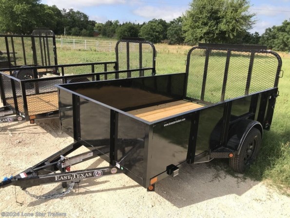 2024 East Texas Trailers | 6.5x10x2 | Landscape | 1-3.5k Axle | Black | Sol available in Lacy Lakeview, TX