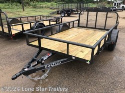 2024 East Texas Trailers | 6.5x12 | Utility Pipetop | 1-3.5k Axle | Black |