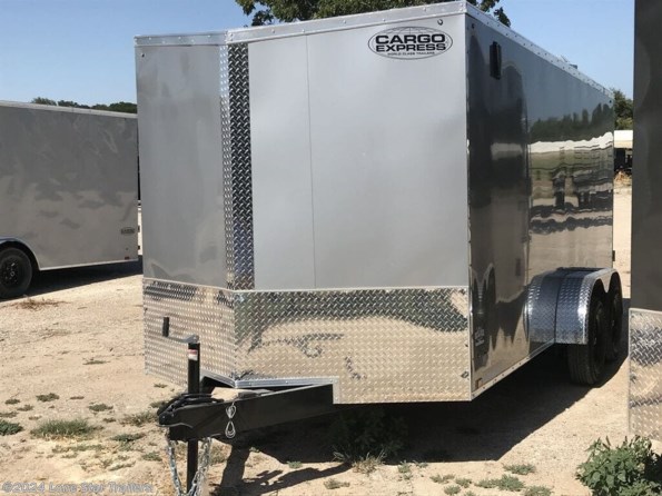 2024 Cargo Express XL | 7x16 |  SE Enclosed | 2-3.5k Aes | Silver | Ramp available in Lacy Lakeview, TX
