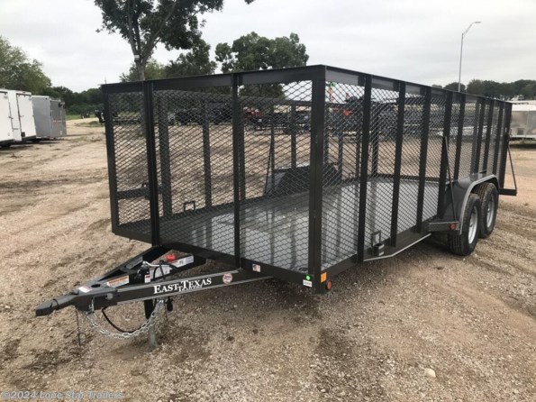 2024 East Texas Trailers | 7x18x4 | Landscape Steel Deck | 2-3.5k Axles | G available in Lacy Lakeview, TX