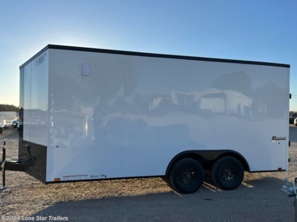 2024 Cargo Express XL | 8.5x16 |  SE Enclosed | 2-35k aes | White w/Blac available in Lacy Lakeview, TX
