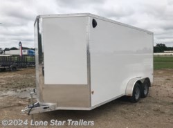 2024 Stealth | 7x16 | Enclosed | 2-3.5k Axles | White | Ramp