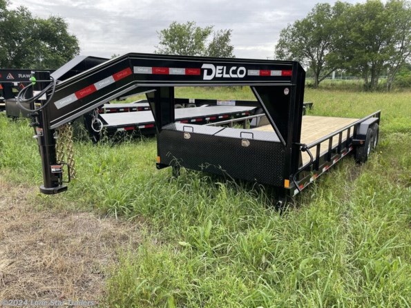 2024 Delco | 7x20 | C8 GN Equipment Hauler | 2-7k Axles | Sli available in Lacy Lakeview, TX