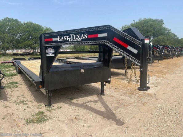 2024 East Texas Trailers | 8.5x40 | GN Equipment hauler | 2-7k Axles | Blac available in Lacy Lakeview, TX