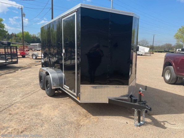 2024 Cargo Express EX | 6x12 |  DLX Enclosed | 2-3.5k Axles | Black | Ra available in Lacy Lakeview, TX