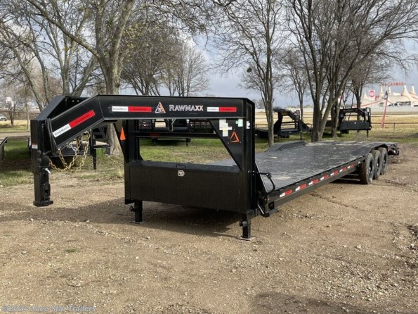 2024 RawMaxx | 8.5x34 | GN Steel Equip Hauler | 3-7k Axles | Bl available in Lacy Lakeview, TX