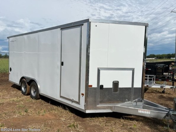 2024 Stealth | 8.5x18  | Enclosed Carhauler | 2-52k Axle | Whit available in Lacy Lakeview, TX