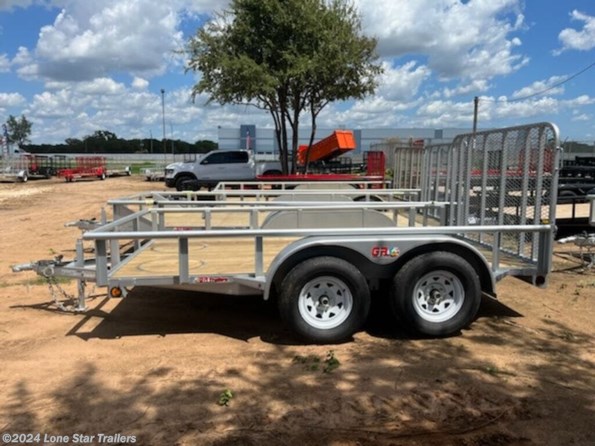 2022 GR | 77x16 | Utility Pipetop | 2-3.5k Axles | Silver available in Lacy Lakeview, TX