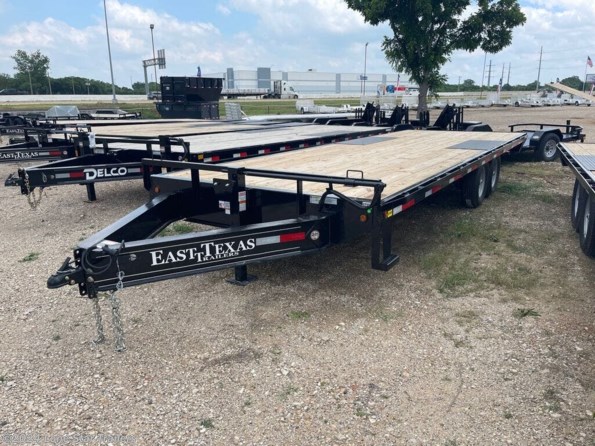 2024 East Texas Trailers | 8.5x24 | BP Deck Over | 2-7k Axles | Black | sli available in Lacy Lakeview, TX