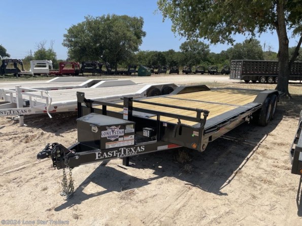2024 East Texas Trailers | 8.5x24 | BP Tilt Deck | 2-7k Axles | Black | Kni available in Lacy Lakeview, TX
