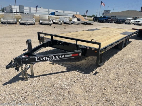 2024 East Texas Trailers | 8.5x22 | BP Deck Over | 2-6k Axle | Black | Slid available in Lacy Lakeview, TX