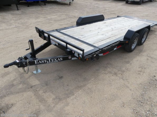 2024 East Texas Trailers | 7X18 | Tilt Deck | 2-6k Axles | Black | Knife Ed available in Lacy Lakeview, TX