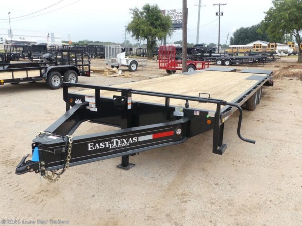 2024 East Texas Trailers | 8.5x26 | BP Deck Over | 2-8k Axles | Black | Mac available in Lacy Lakeview, TX