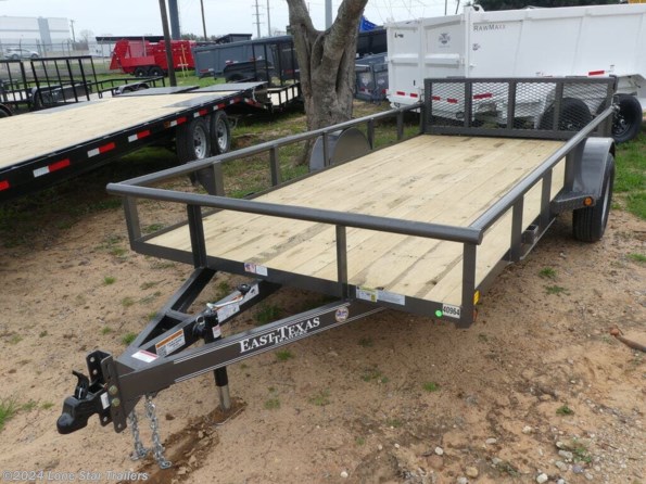 2024 East Texas Trailers | 6.5x14 | Pipetop Utility | 1-3.5k Axle | Grey | available in Lacy Lakeview, TX