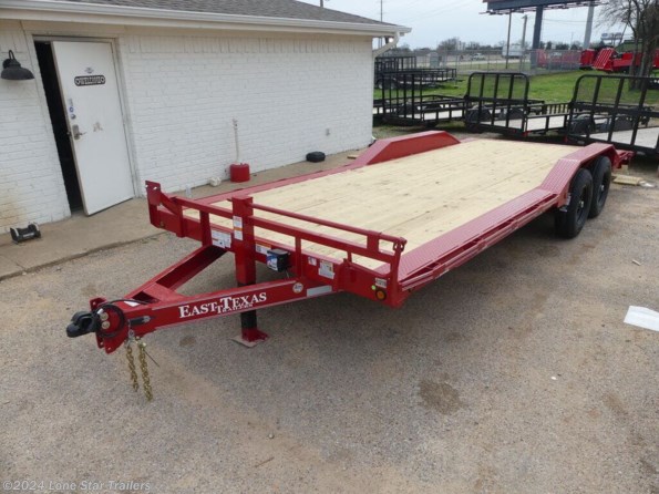 2024 East Texas Trailers | 8.5x22 | BP Equipment hauler | 2-7k axles | RED available in Lacy Lakeview, TX